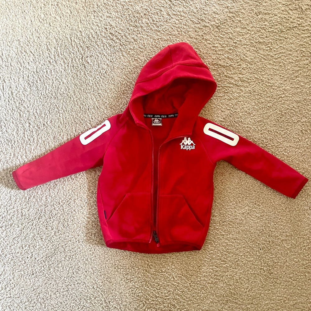 Italy made Kappa hoodie with zip